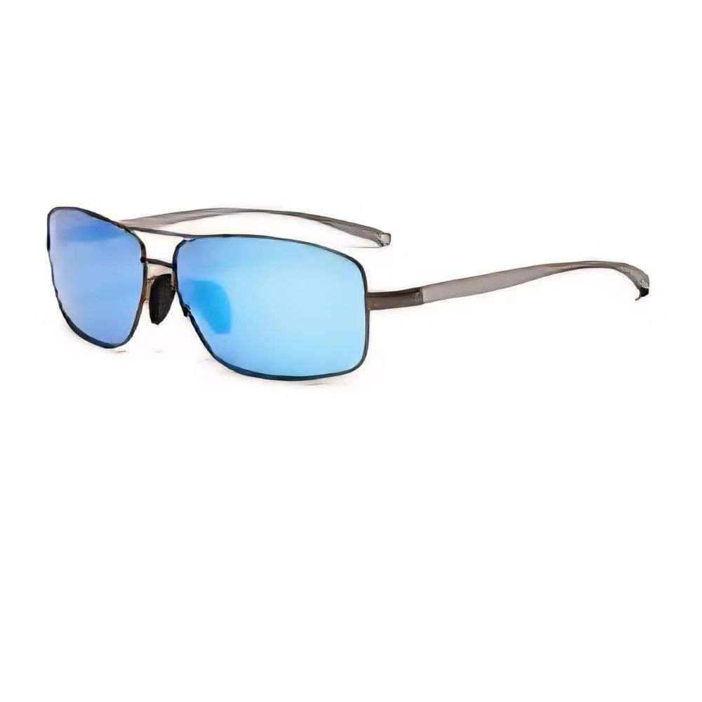 Lente de sol Hombre Homewey 2311C5 Azul Espejo-Gris