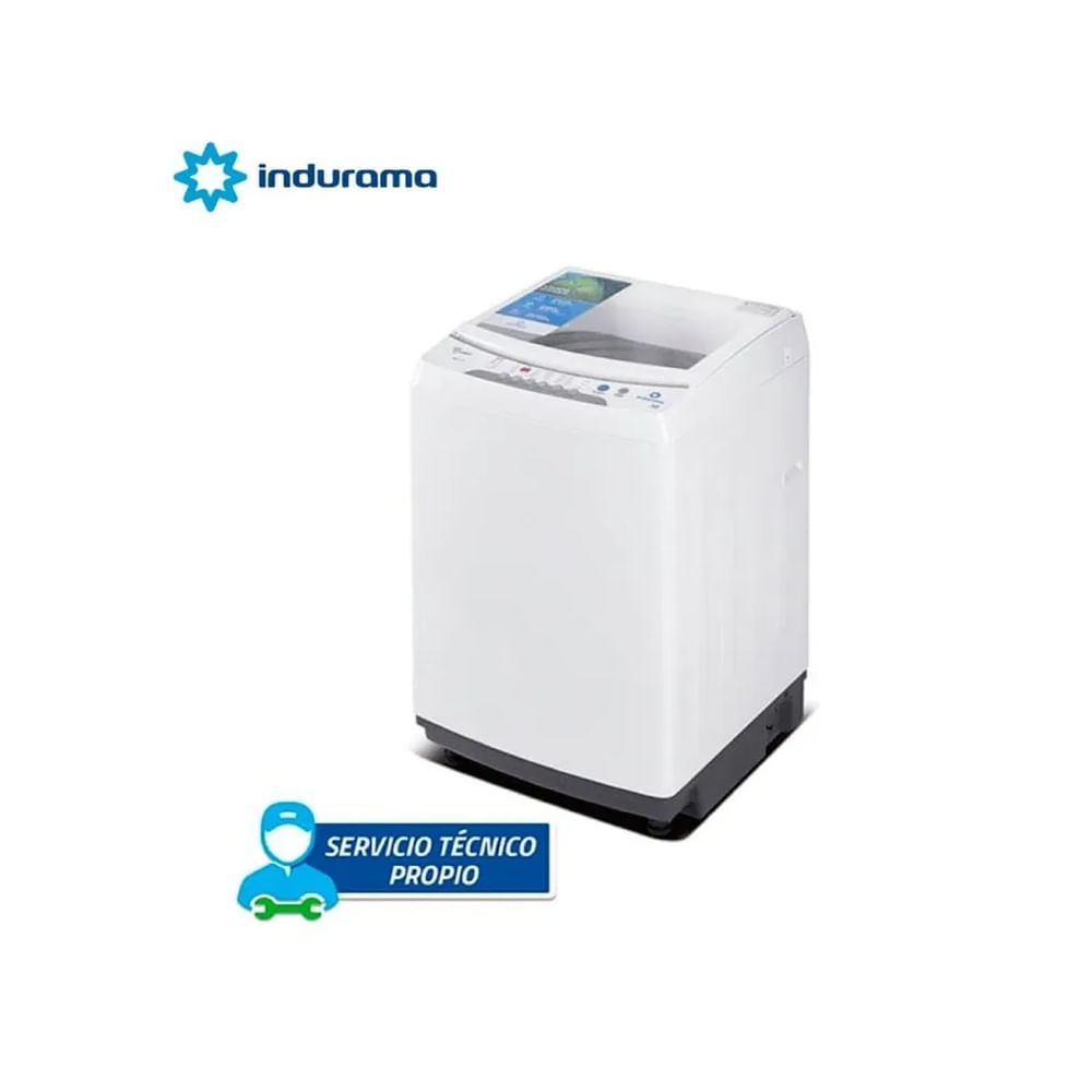Lavadora Indurama de 13 KG LRI-13BLA Blanco