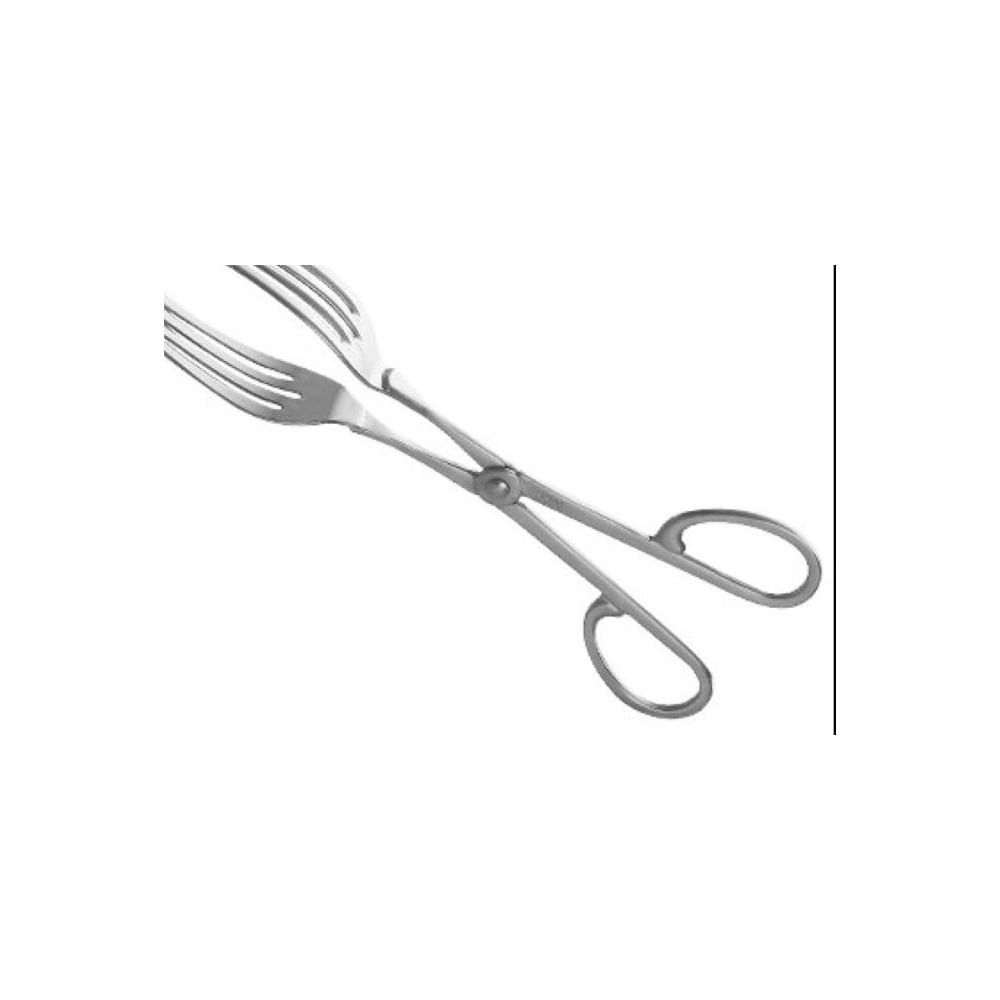 Tijera Punta Tenedor metálica para Carnes y ensalada