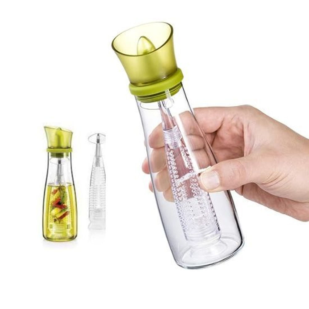 Aceitero 500 ml con INFUSOR para especias