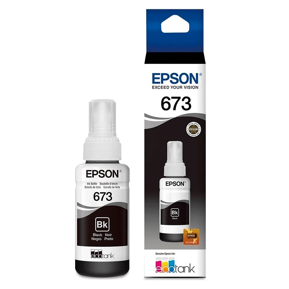 BOTELLA DE TINTA EPSON 673 NEGRO 70ML