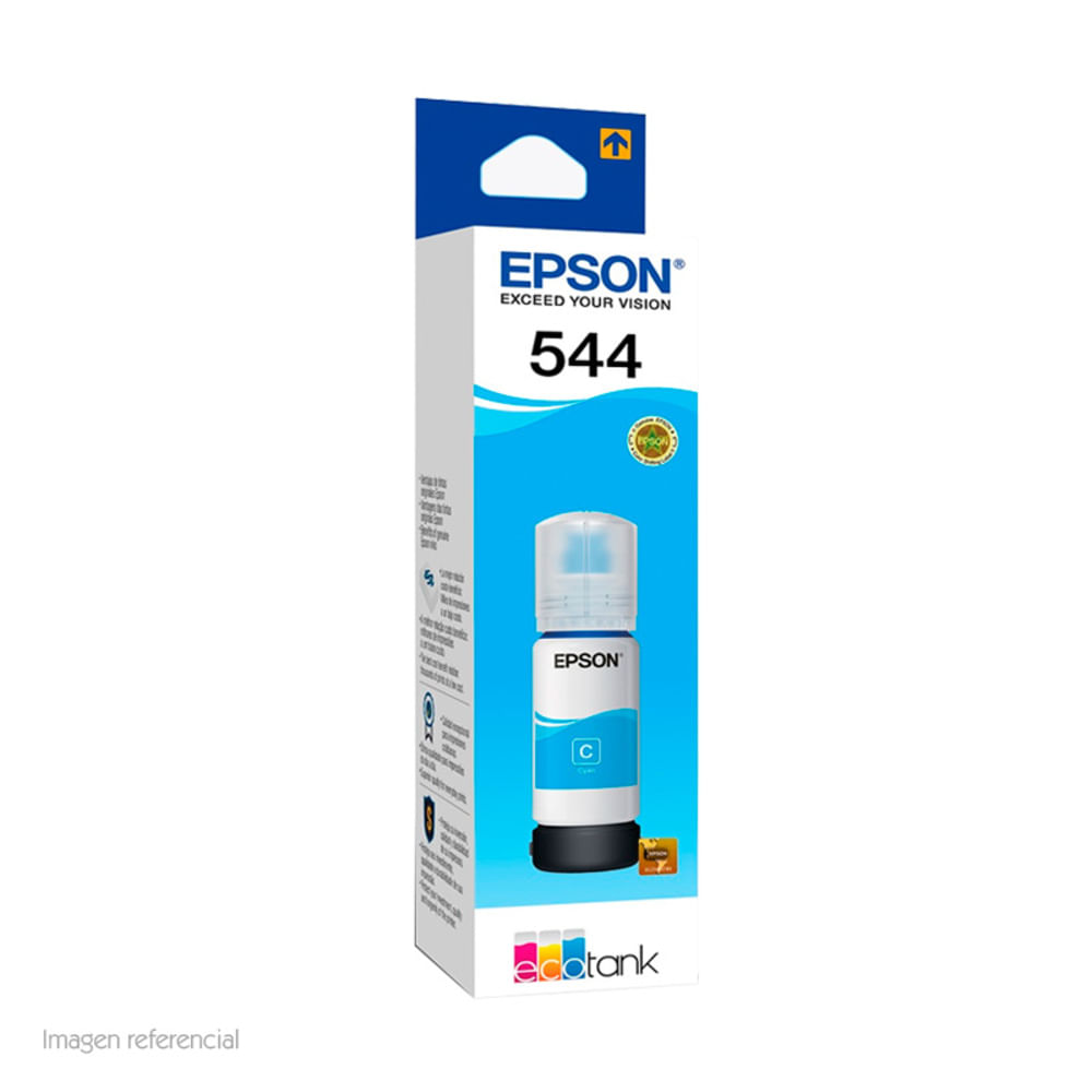 BOTELLA DE TINTA EPSON T544 CYAN 65ML