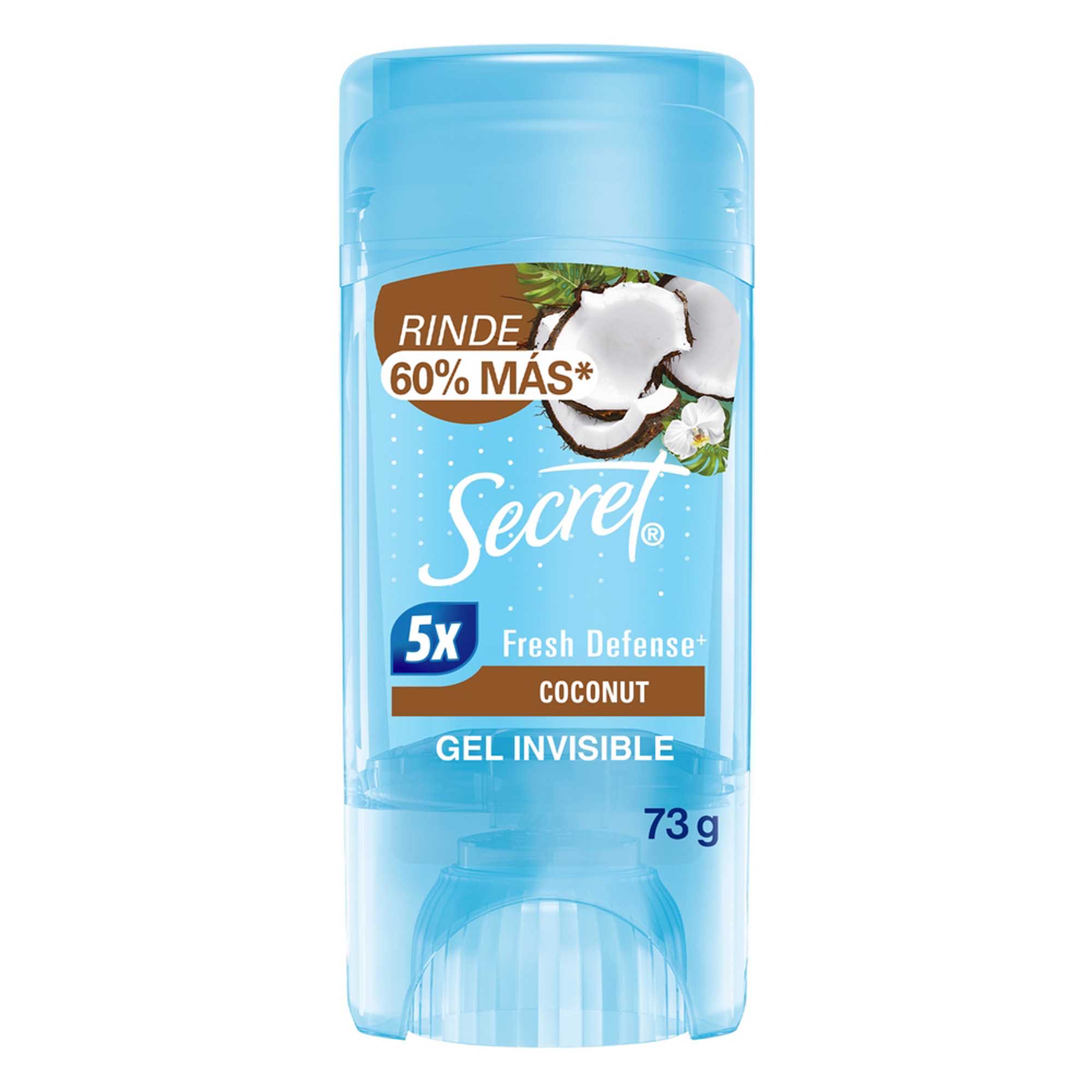 Desodorante para Mujer en Gel SECRET Coconut Frasco 73g
