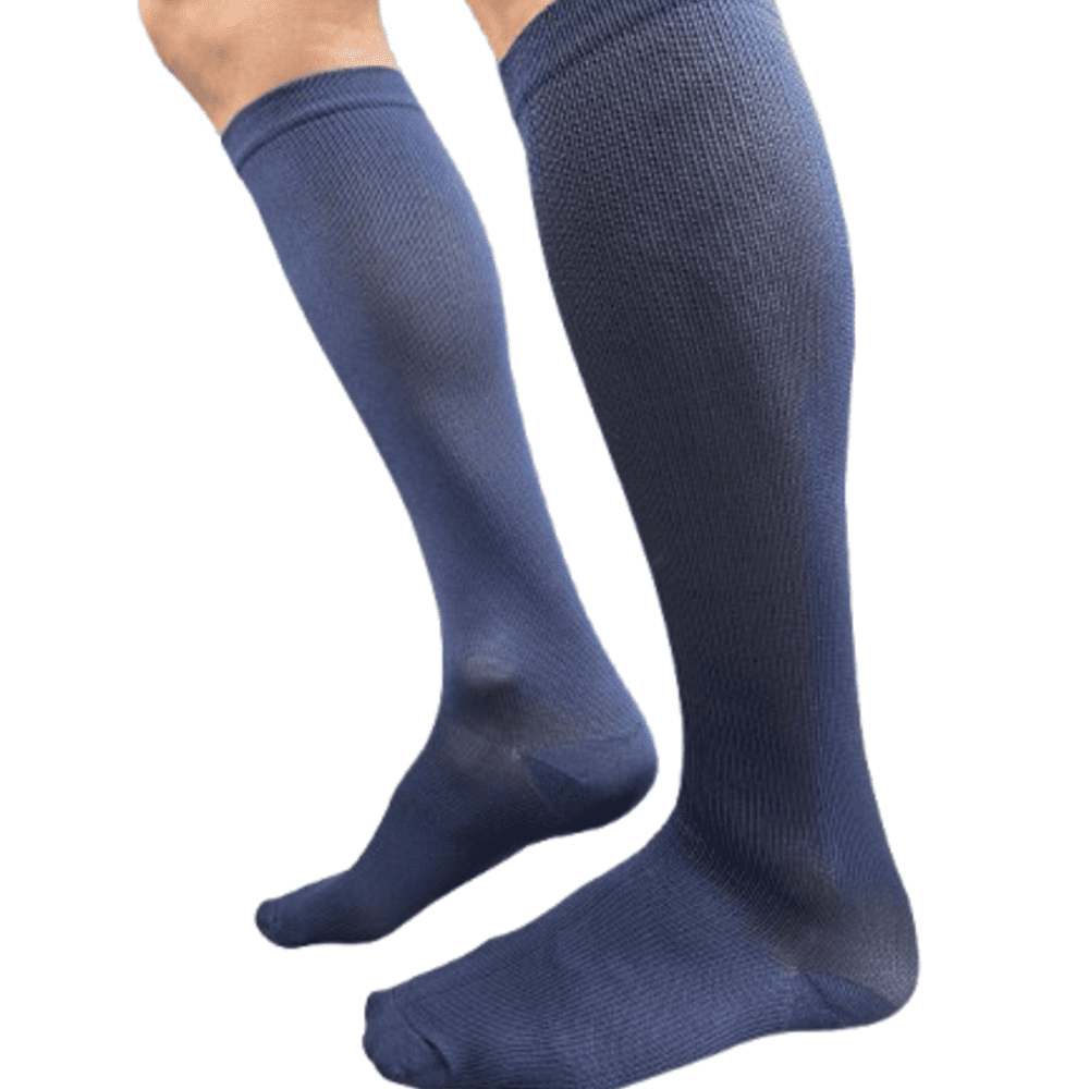 Medias de Compresion 8-12mmHg   L-XL Azul