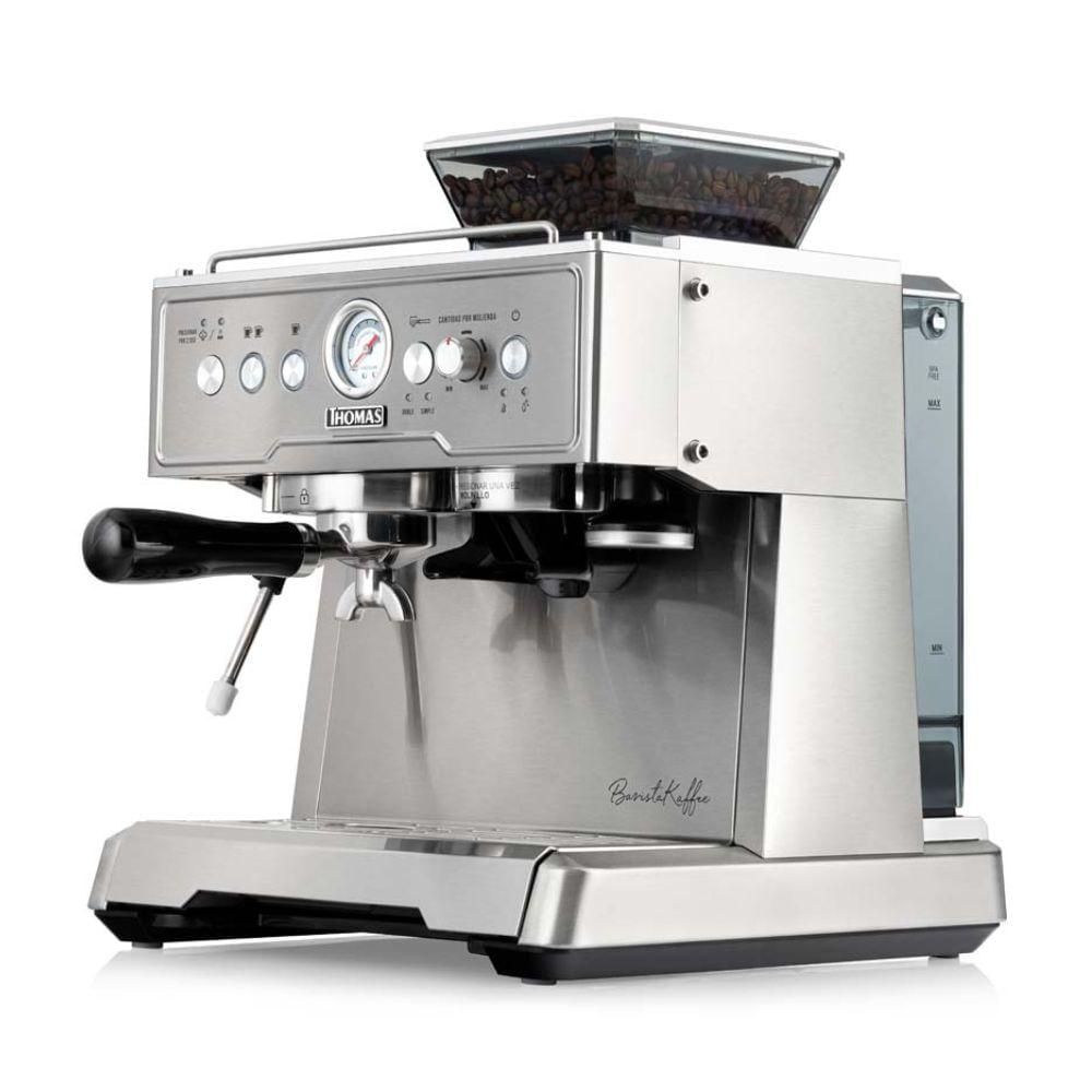Cafetera Automática Thomas TH-170EMI Baristakaffee 1350W 2.3L Plata