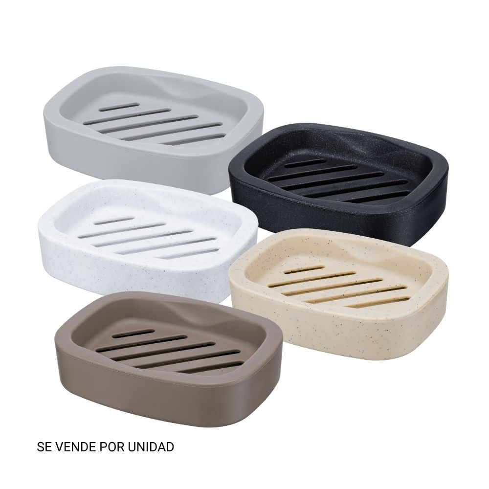 Jabonera Zen Reyplast - Color Aleatorio
