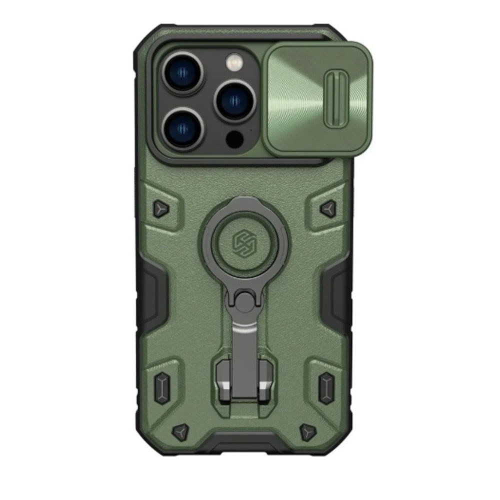 Case Camshield Armor para Iphone 15 Pro - VERDE