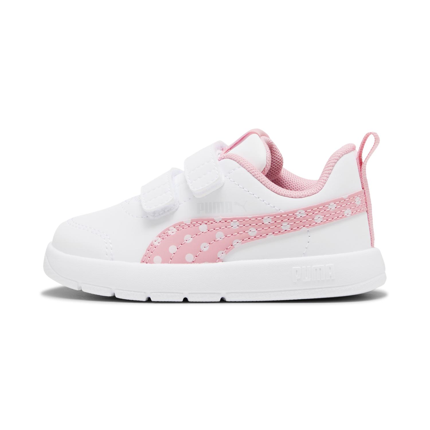 Zapatillas Urbanas Puma Niña Courtflex V3 Dotty V Inf 398759 05 Blanco