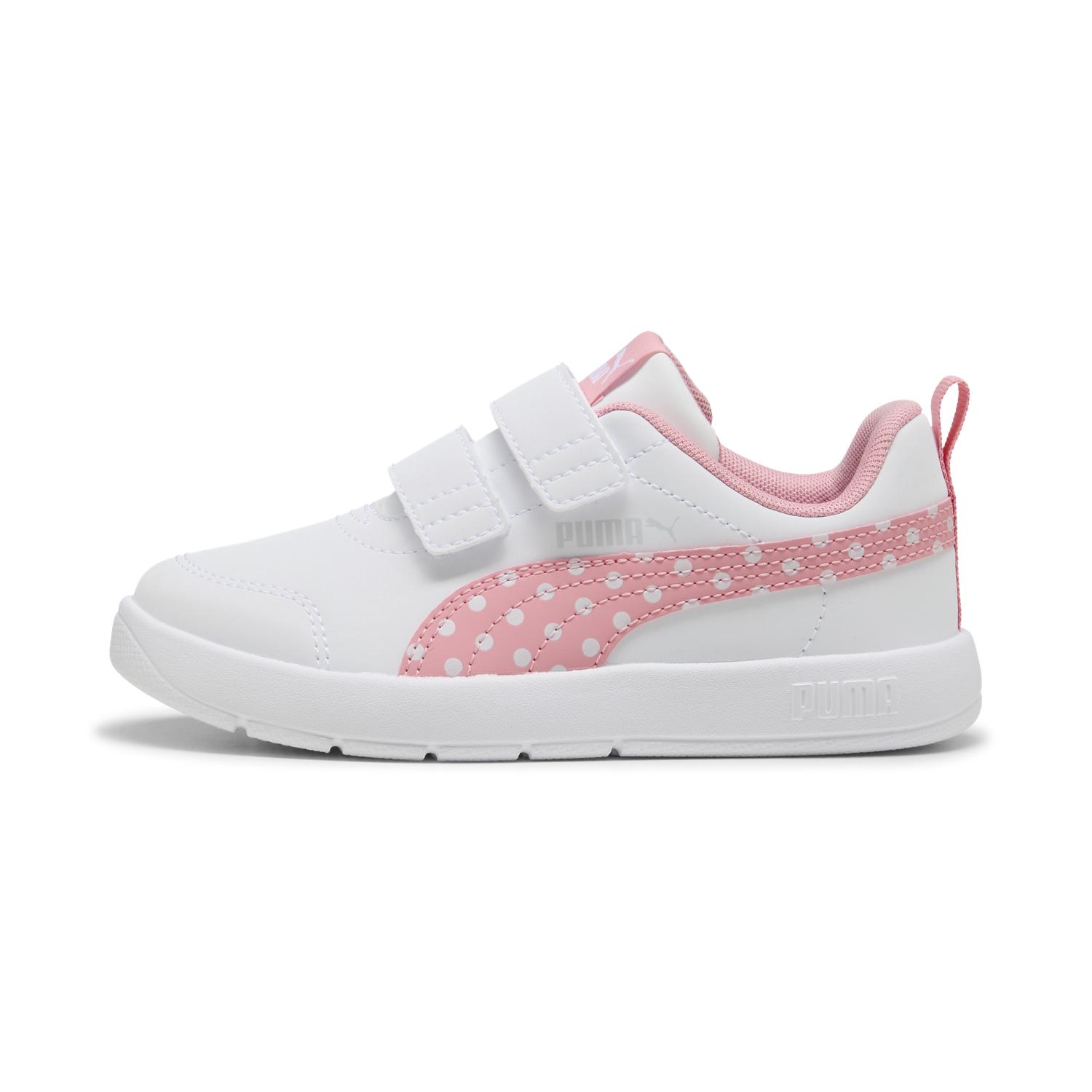 Zapatillas Urbanas Puma Niña Courtflex V3 Dotty V Ps 398758 05 Blanco