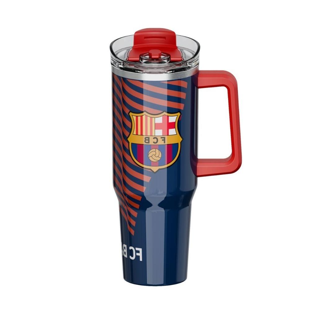 Mug vaso con cañita BL Futbol Chibi 1200 ml