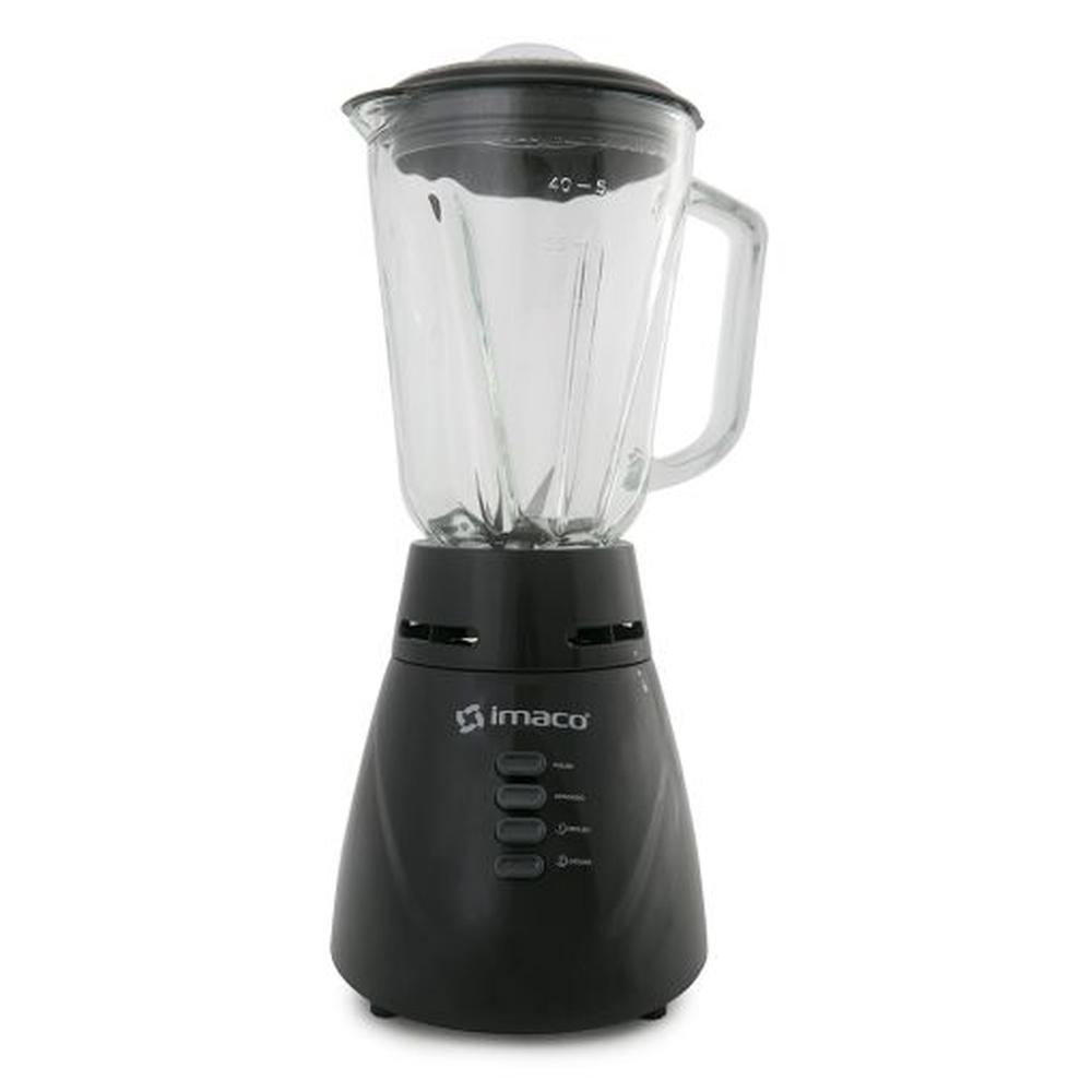 Licuadora Imaco 125L cVaso de Vidrio BL4125VN  Negro