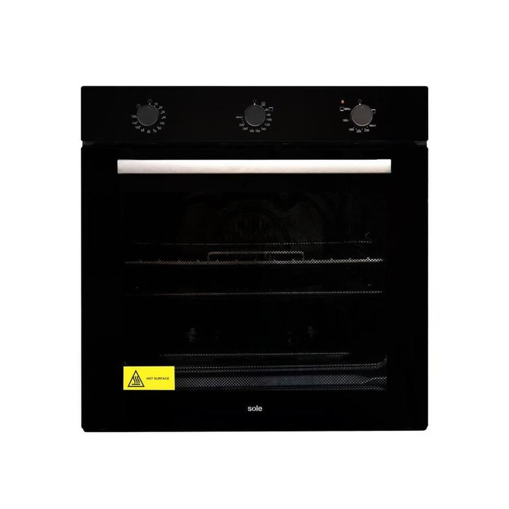 Horno Empotrable Sole a Gas 63 Lt Classic SOLHO009V2 Negro
