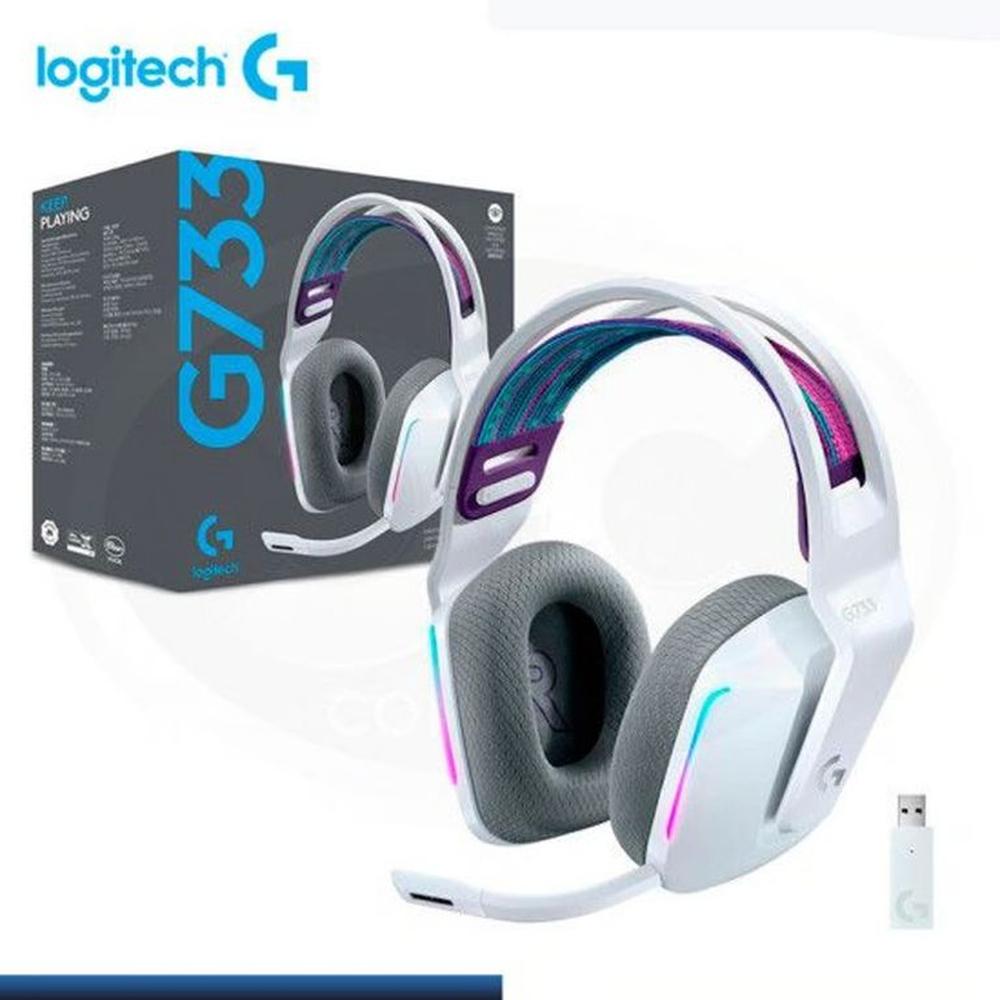 Audífonos gamer logitech g733 blanco