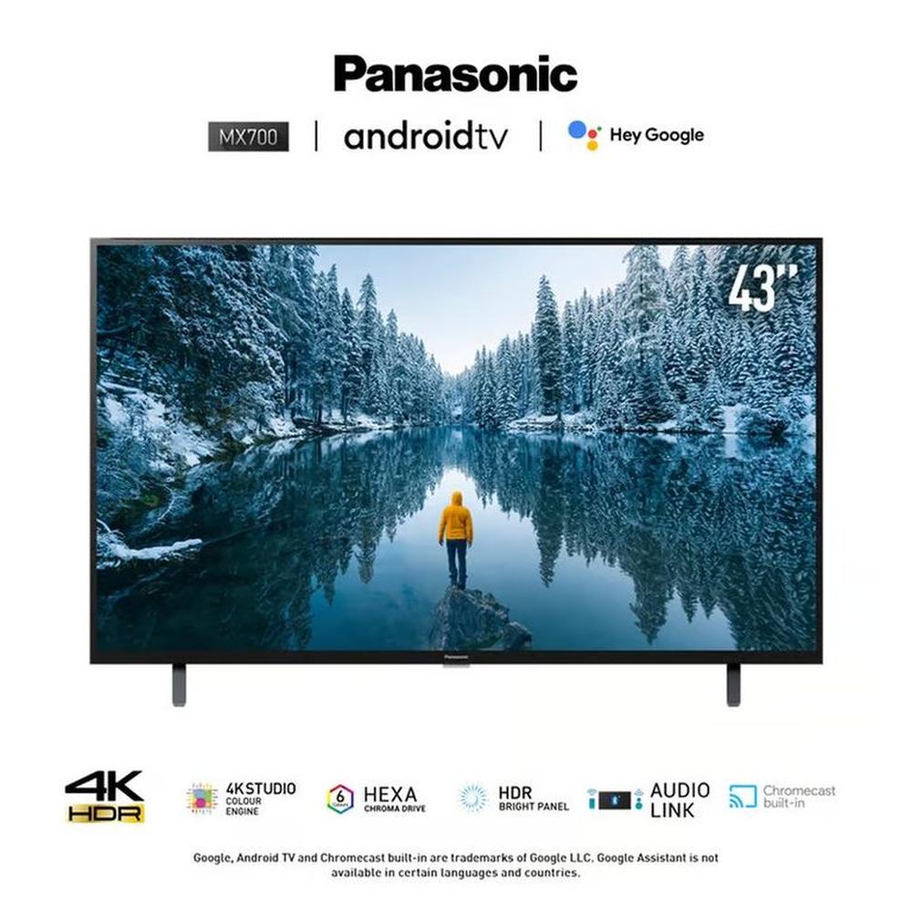 TELEVISOR PANASONIC 43 4K UHD ANDROID TC-43MX700P.