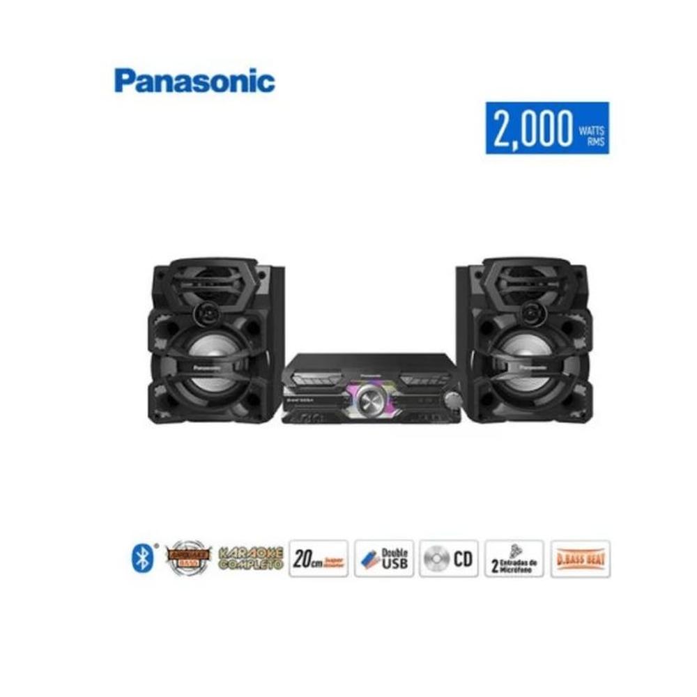 Mini componente Panasonic SC-AKX730 2000Watts - Negro