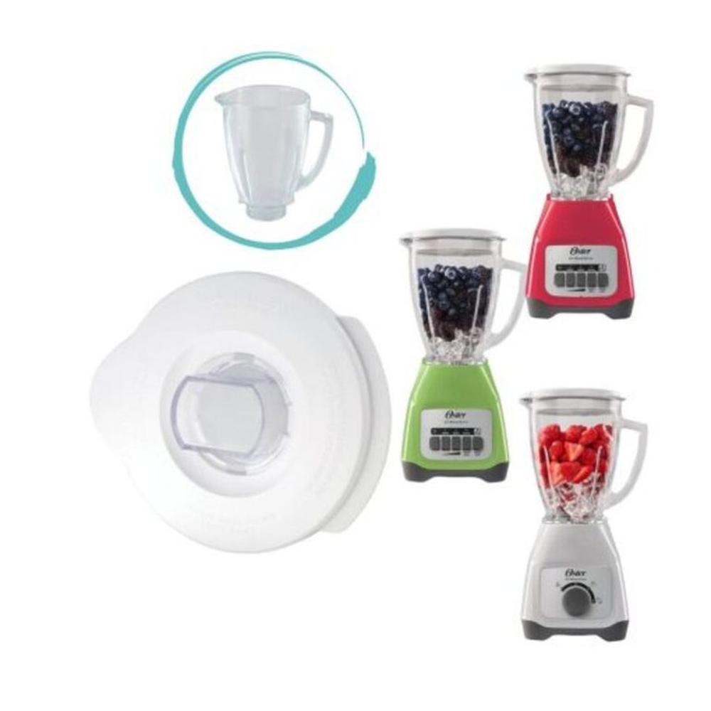 Tapa Redonda Blanca con sobretapa en caja Oster® BLSTALW00011