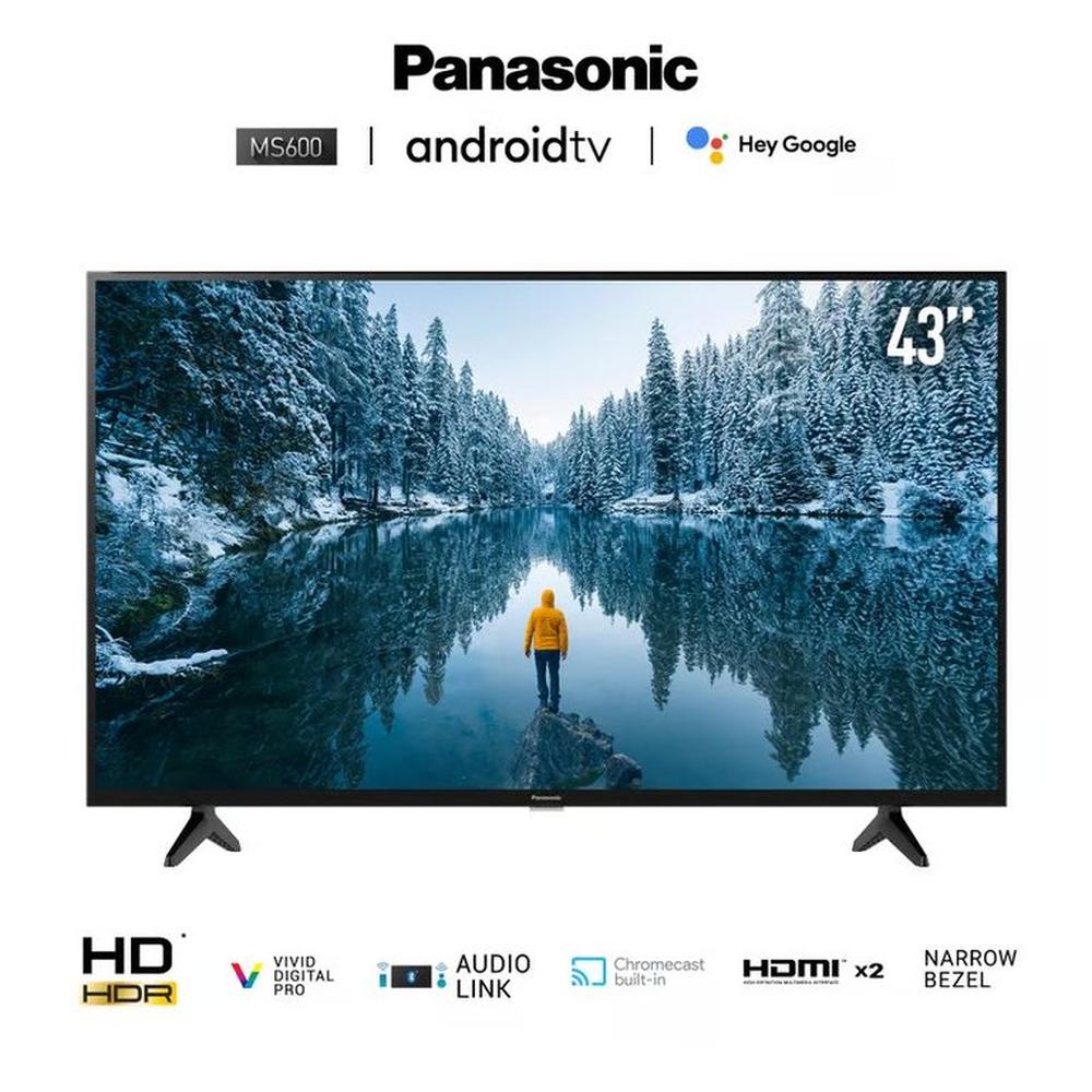 Televisor Panasonic 43 Led HD Android Tv TC-43MS600P