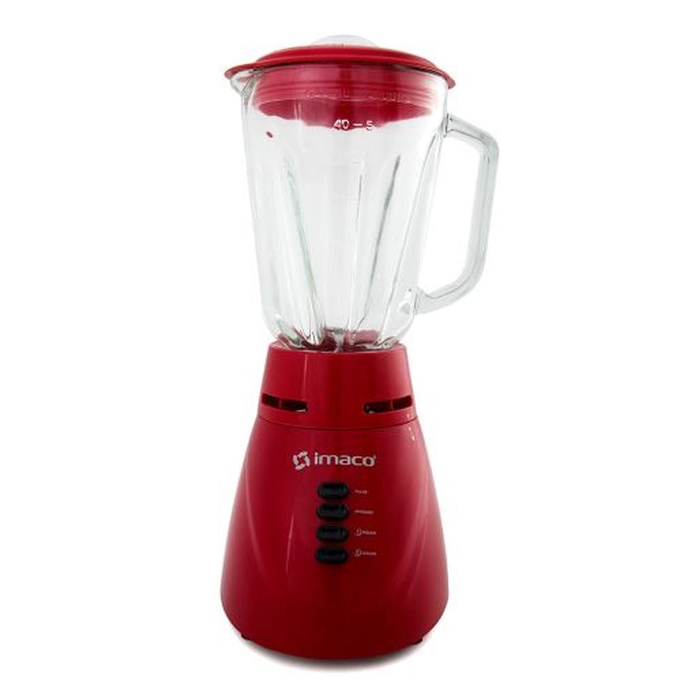 Licuadora Imaco 125L cVaso de Vidrio BL4125VR Rojo