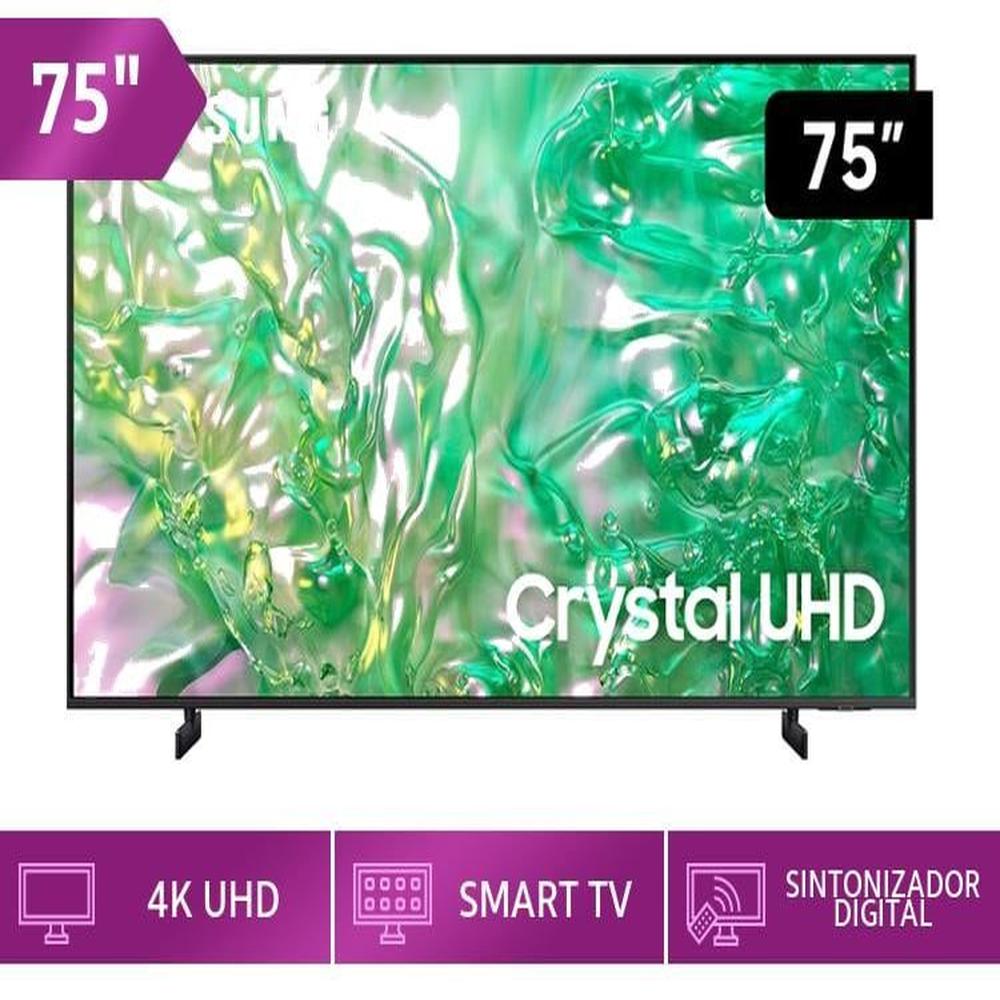 Televisor SAMSUNG CRYSTAL UHD 75 UHD 4K Smart TV UN75DU8000GXPE