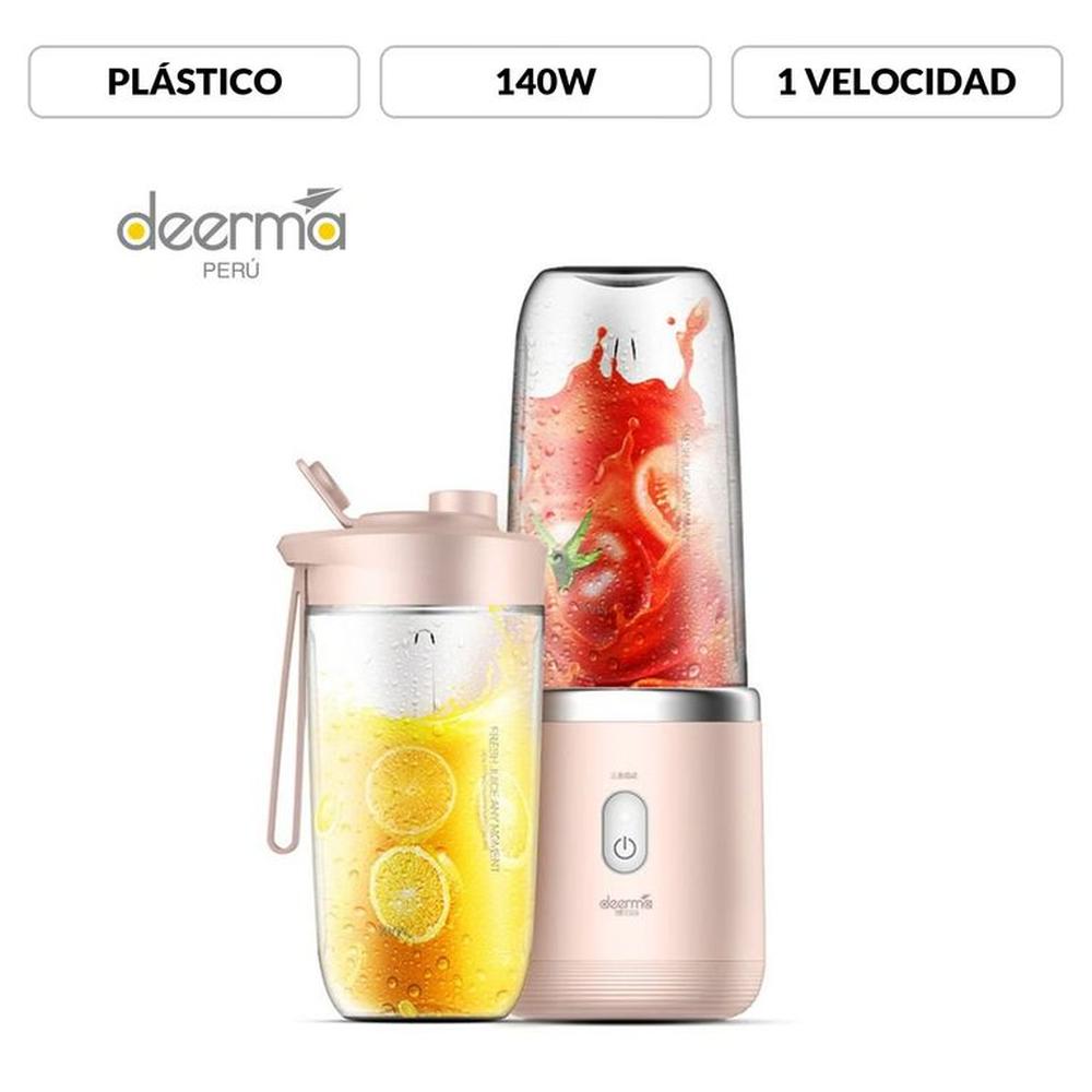 Mini Licuadora Deerma NU05 Rosada