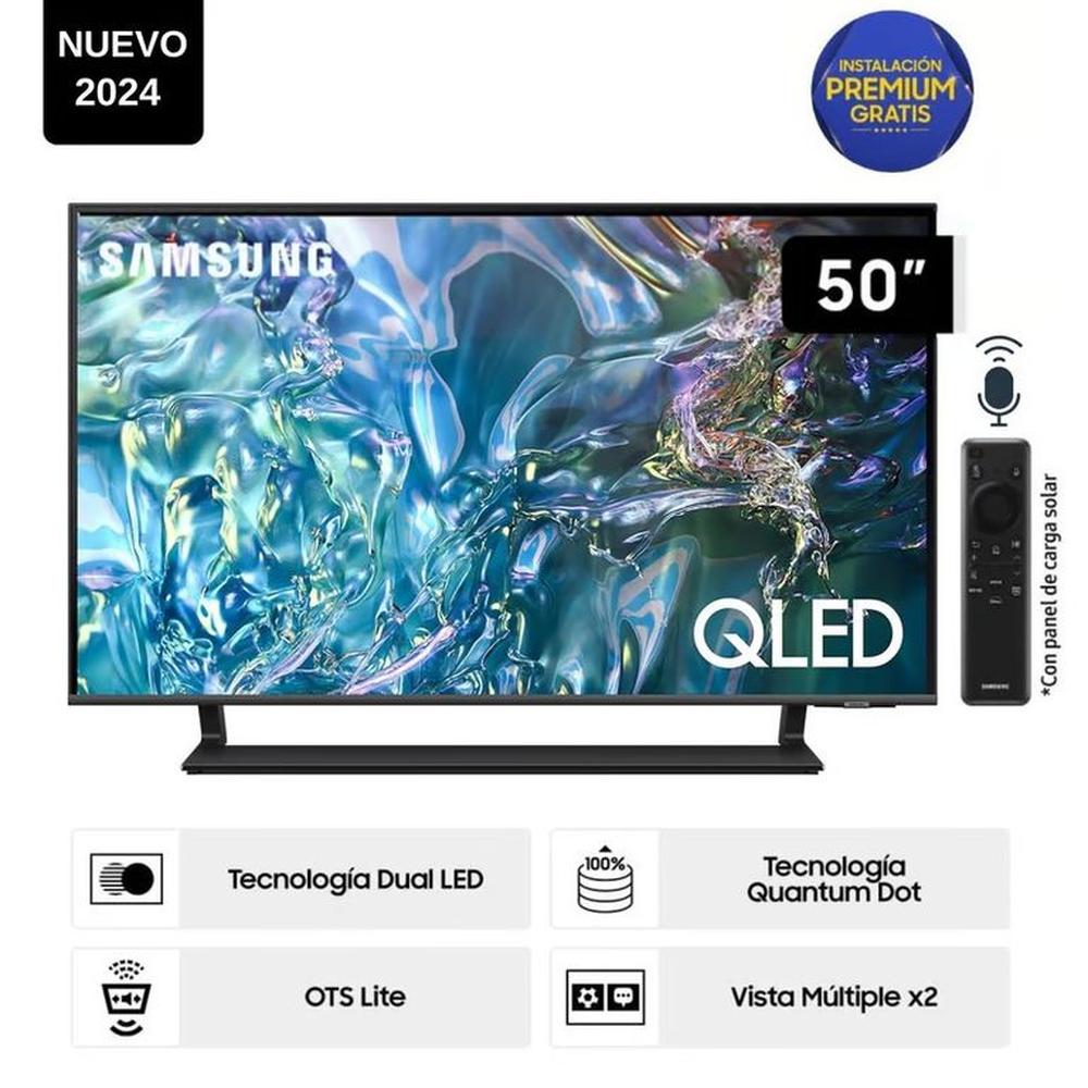 Televisor Samsung QLED Tizen OS Smart Tv 50 4K QN50Q60DAGXPE