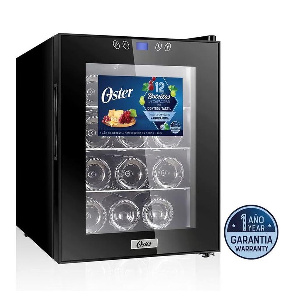 Vinera oster de 12 Botellas Ospwcc1203B negro