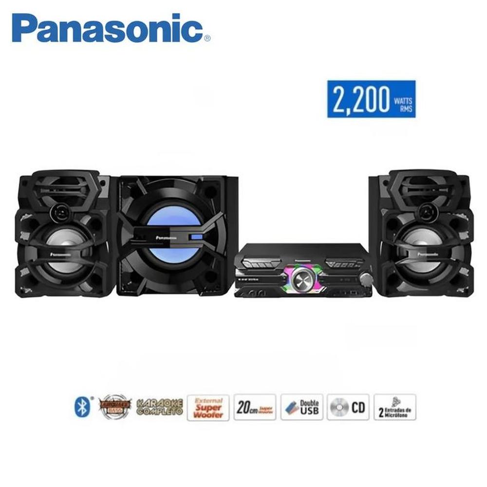 Mini componente Panasonic  SC-AKX930  2200Watts - Negro