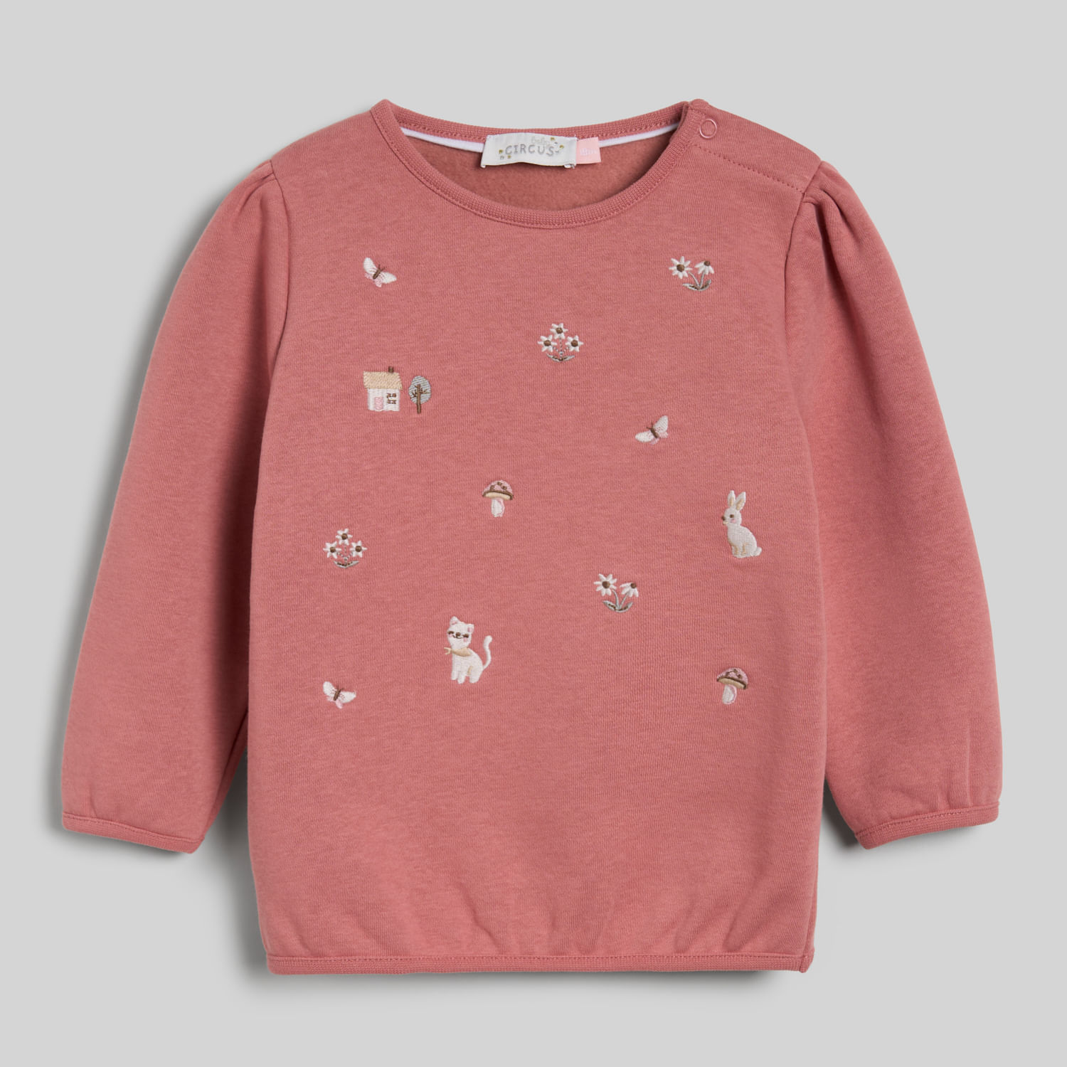 Polera Para Bebe Niña Bord Baby Circus