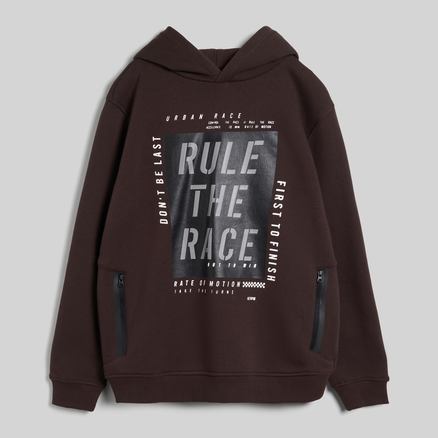 Polera Para Teen Niño Fl Zip Aereal