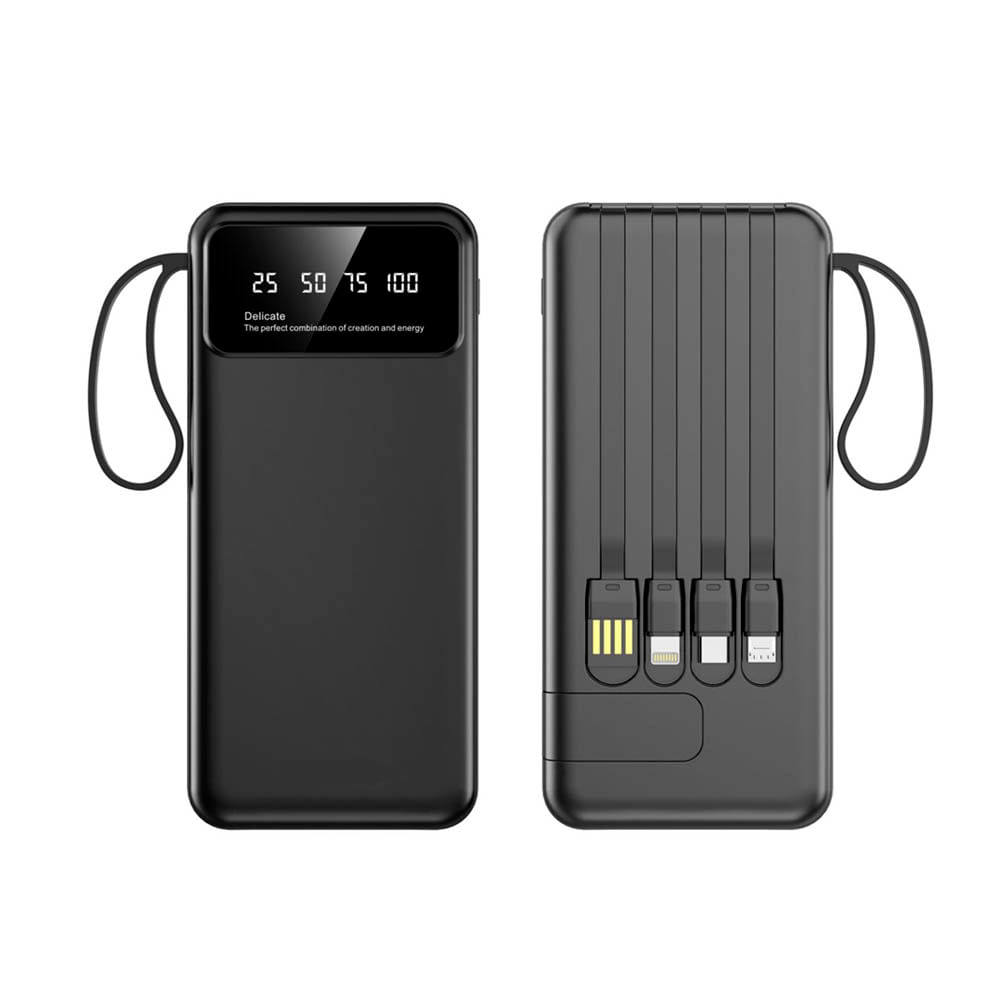 Cargador Portátil Power Bank 15000 mah Carga Rápida Demgel