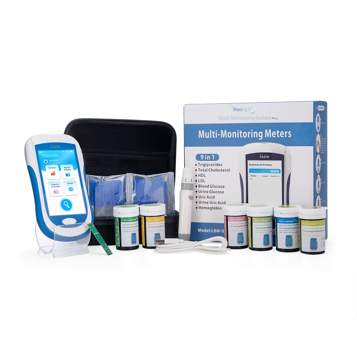 Equipo Multiparámetro 9 en 1 REDDYZ PRO LBM-02