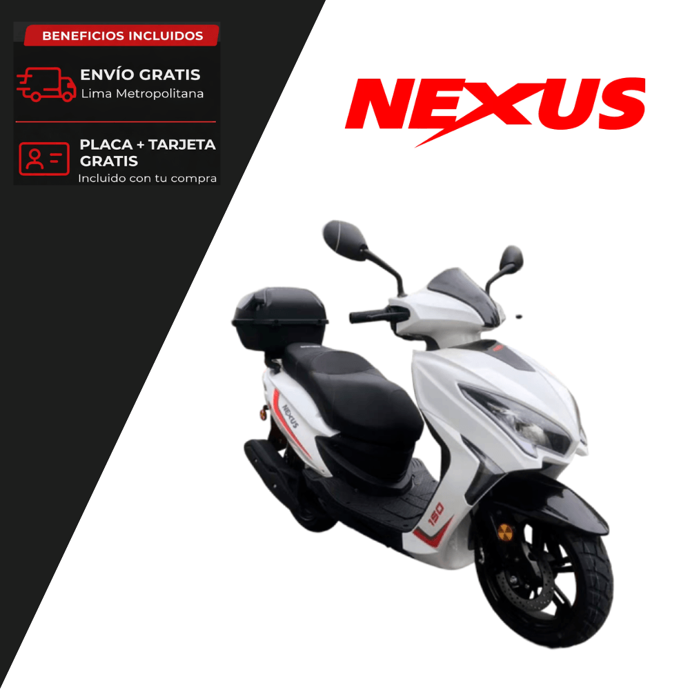 Motocicleta NEXUS 150T Blanco