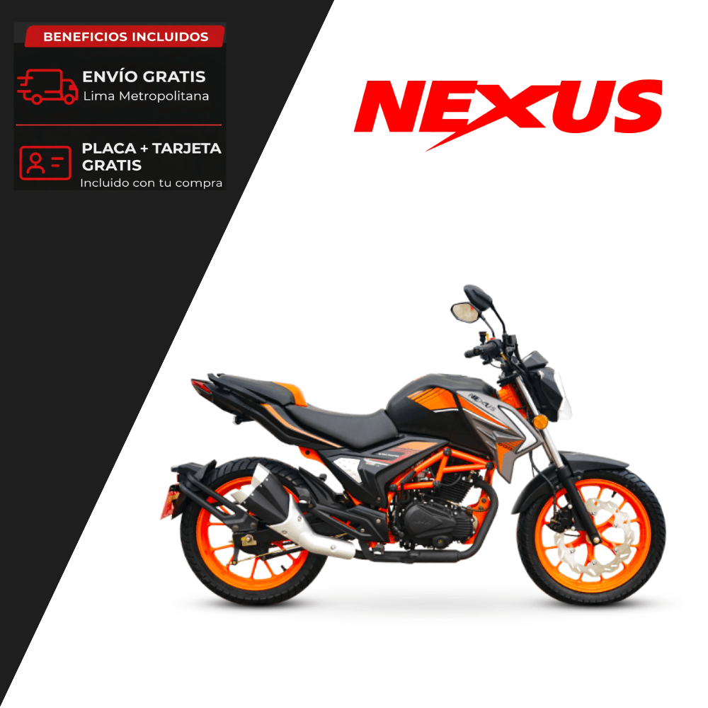 Motocicleta 200 DK NEXUS Naranja