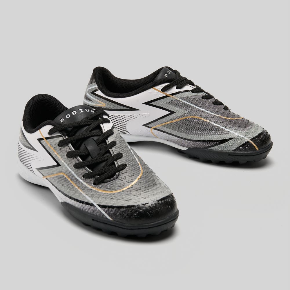 Zapatillas De Fútbol Niño Podium Rafi Jr Negro | Oechsle - Oechsle
