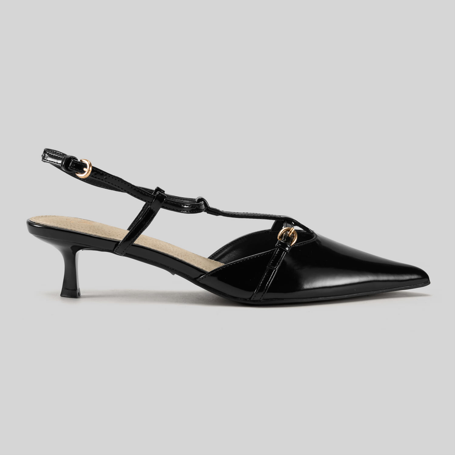 Zapatos De Vestir Mujer Malabar Collection Cabare Negro 40