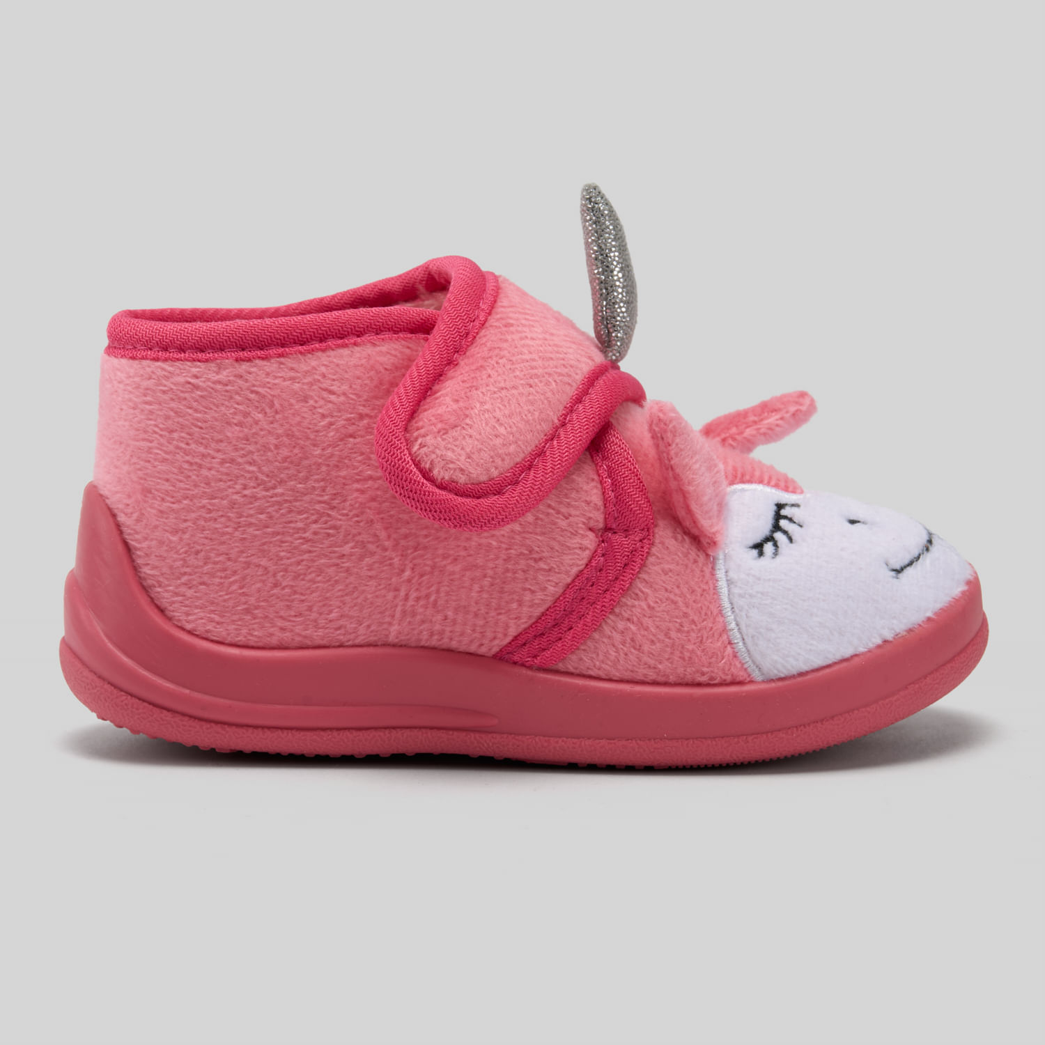 Pantuflas Niña Circus Pinguino Rosado 25