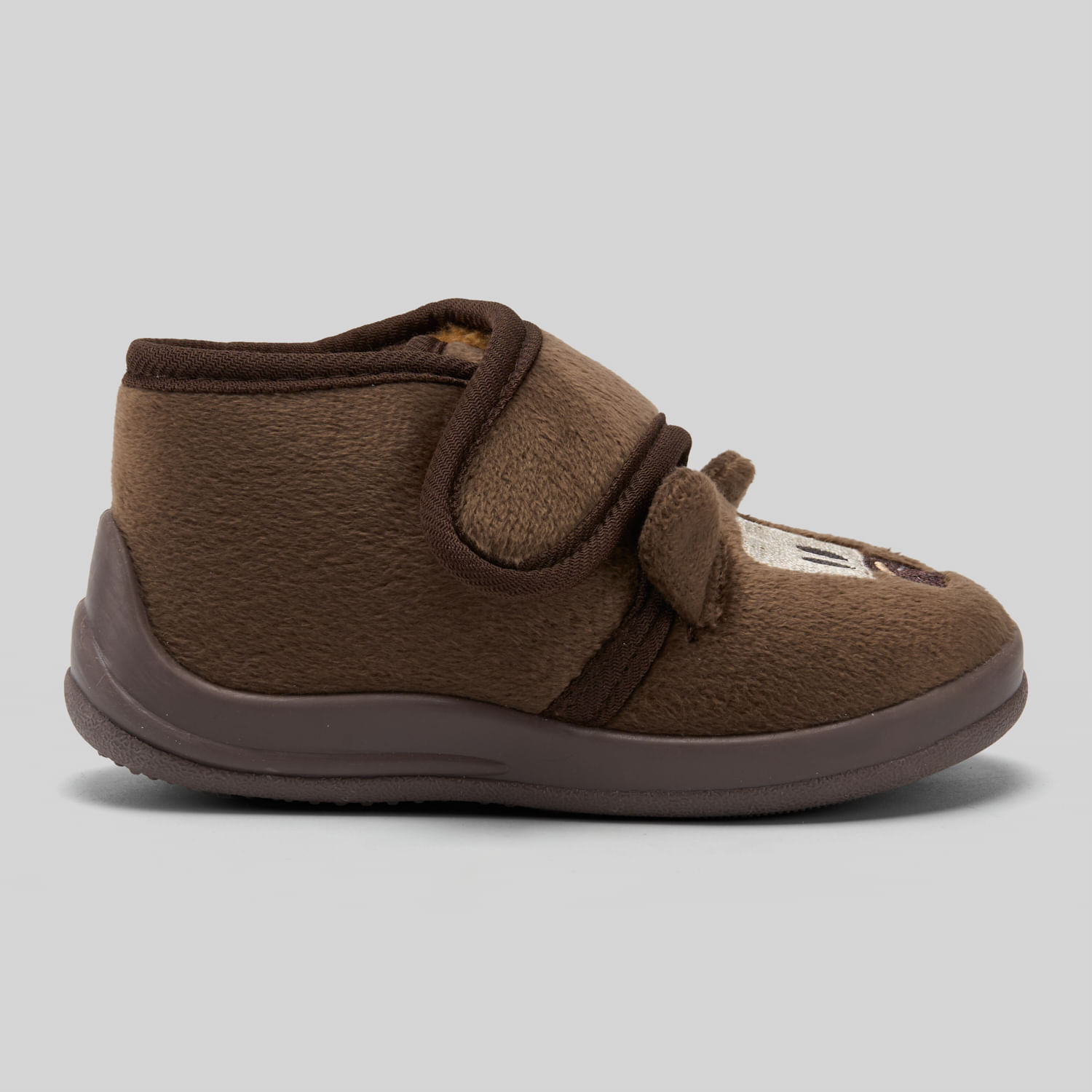 Pantuflas Niño Circus Perro Marron 23