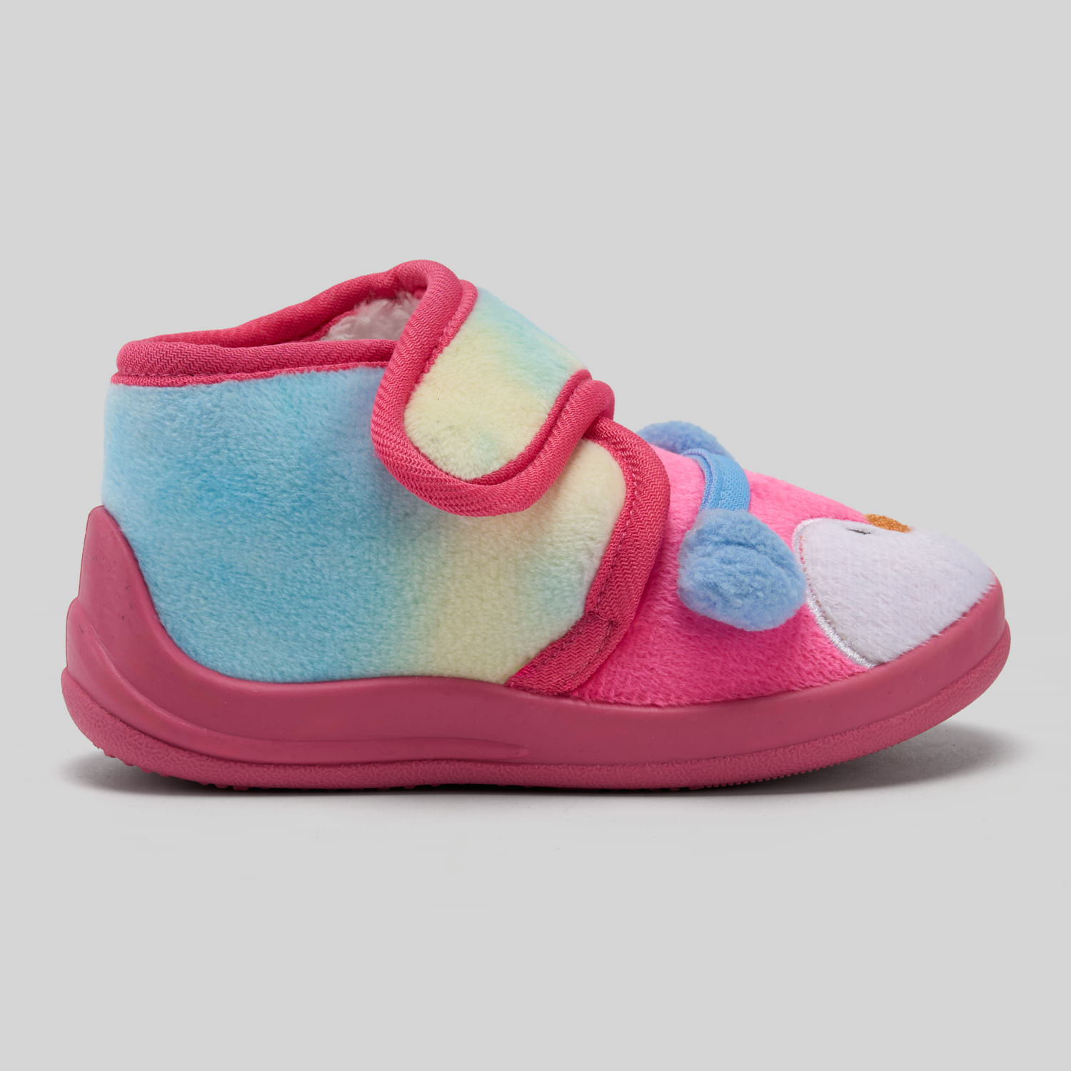 Pantuflas Niña Circus Unicornio Fucsia 26