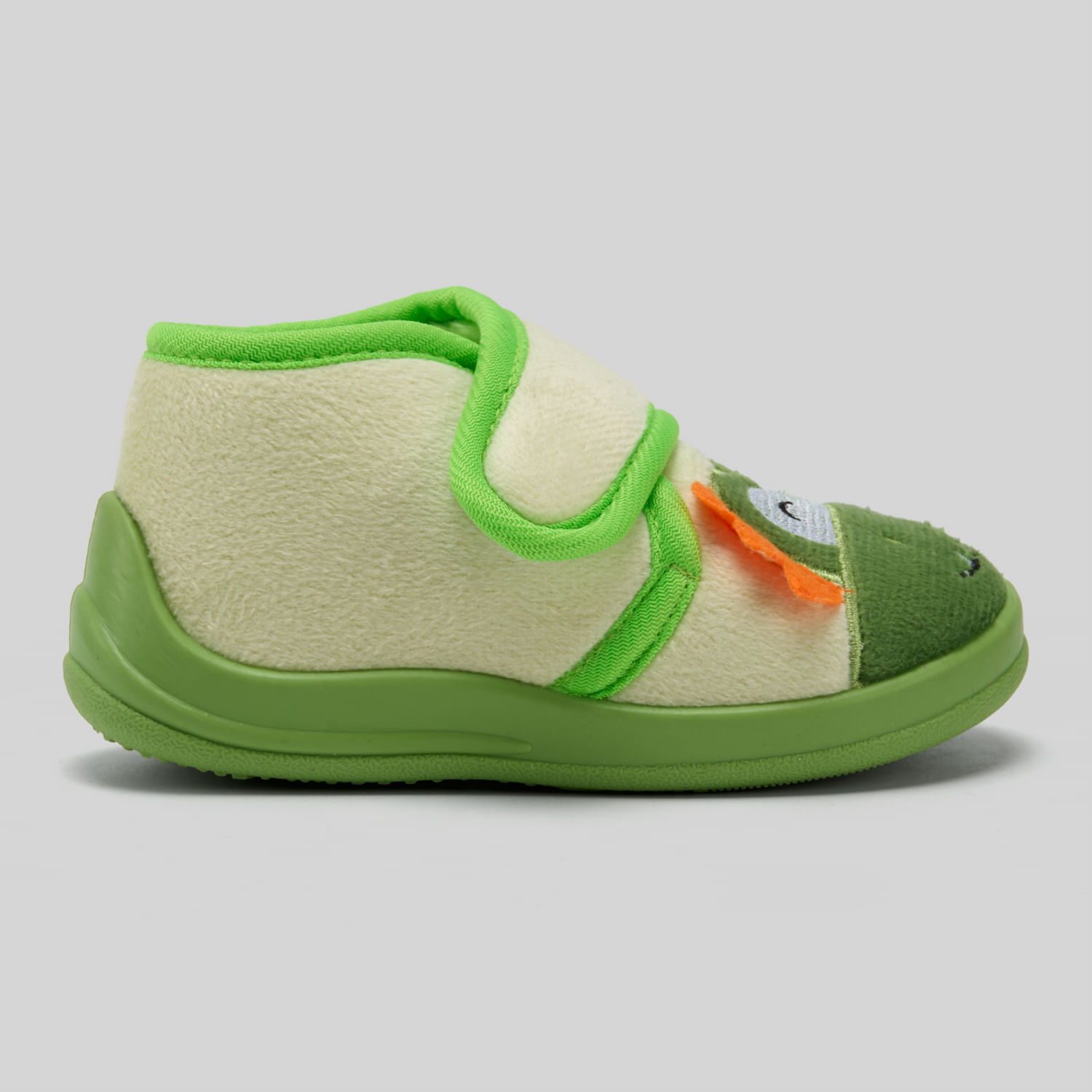 Pantuflas Niño Circus Dinosaurio Verde