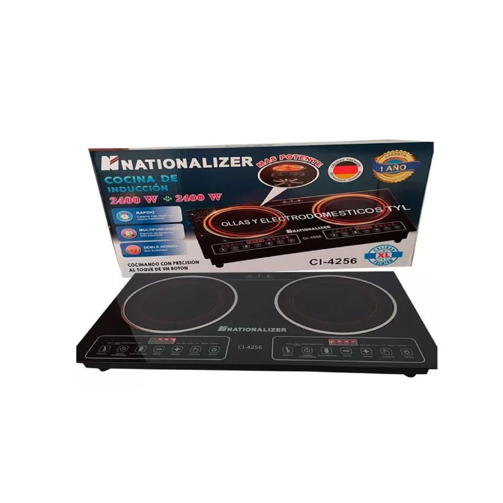 Cocina Inducción De 2 Hornillas Multi Nationalizer