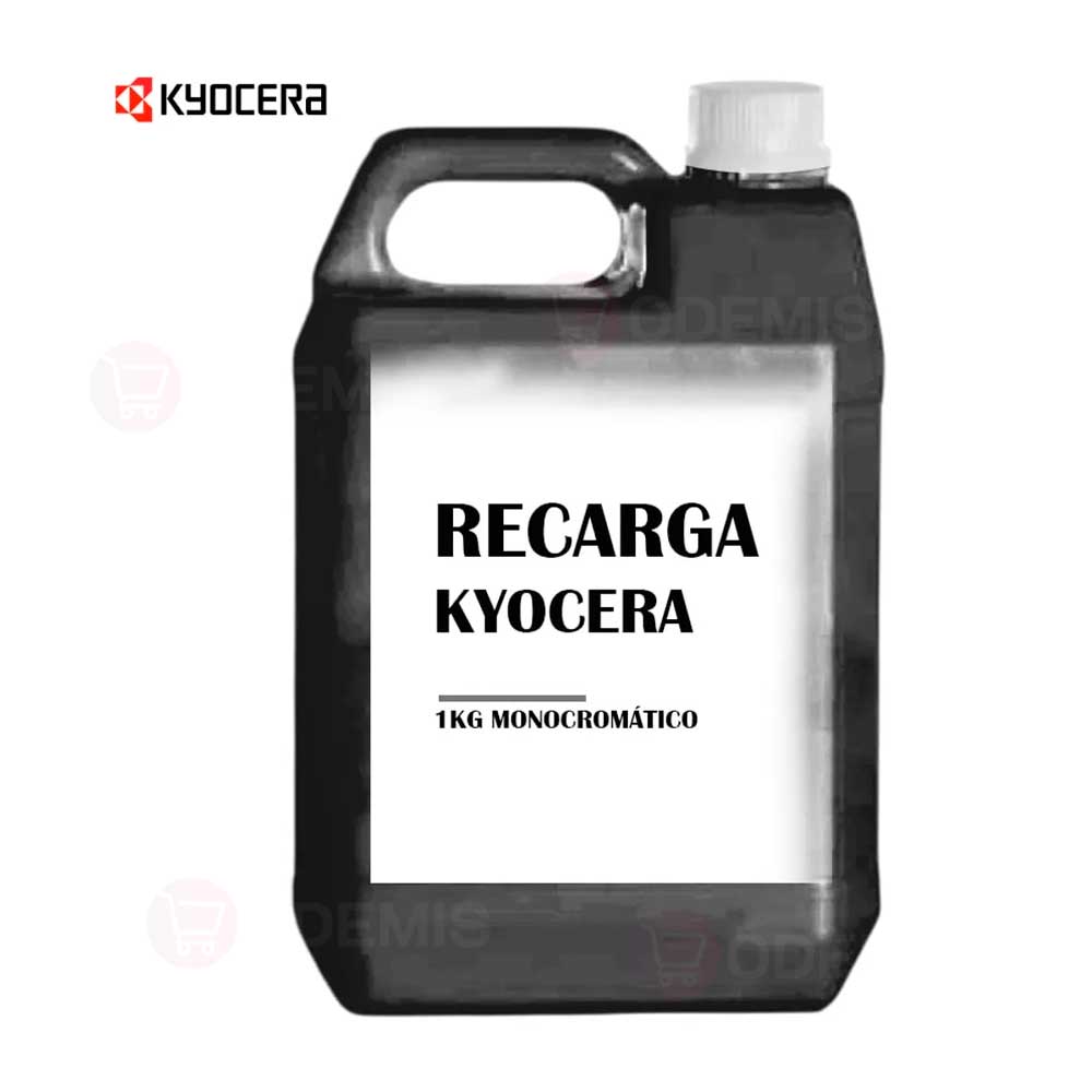 Recarga de Toner Kyocera Monocromo 1 Kilo Compatible