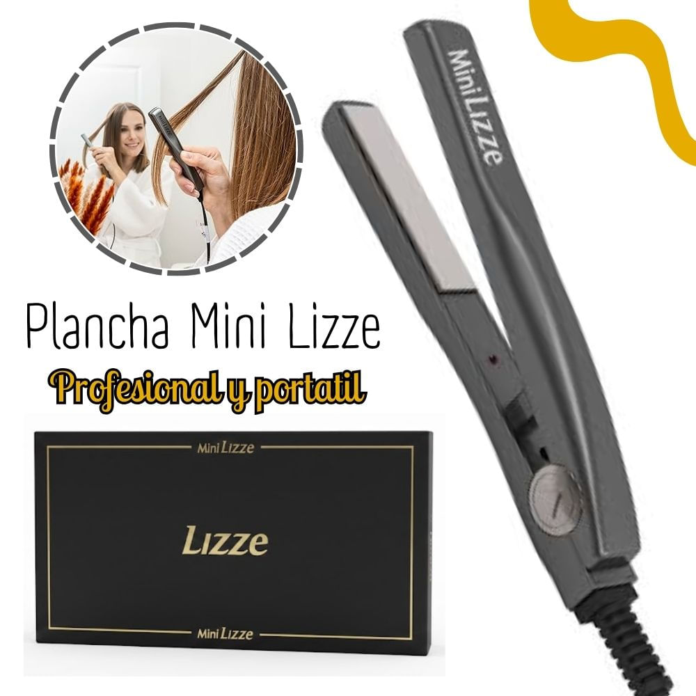 Plancha Alisadora de Cabello Mini Lizze Extreme