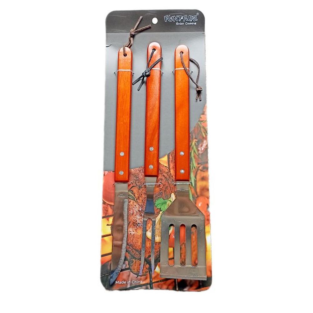 Set Utensilios para Parrilla