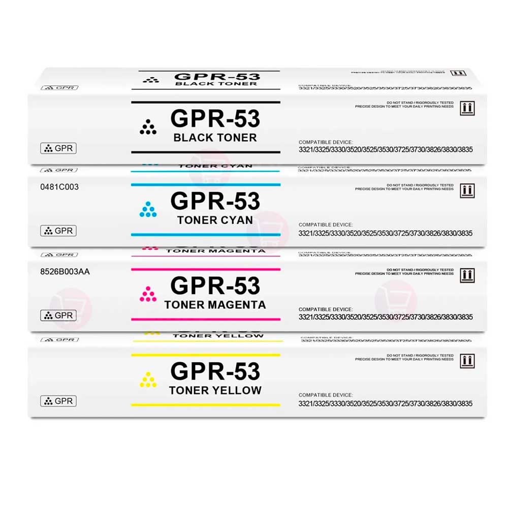 Toner Compatible Canon GPR-53 Negro y colores