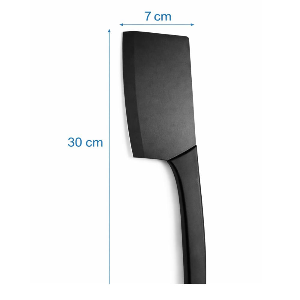 Cuchillo Hacha color negro