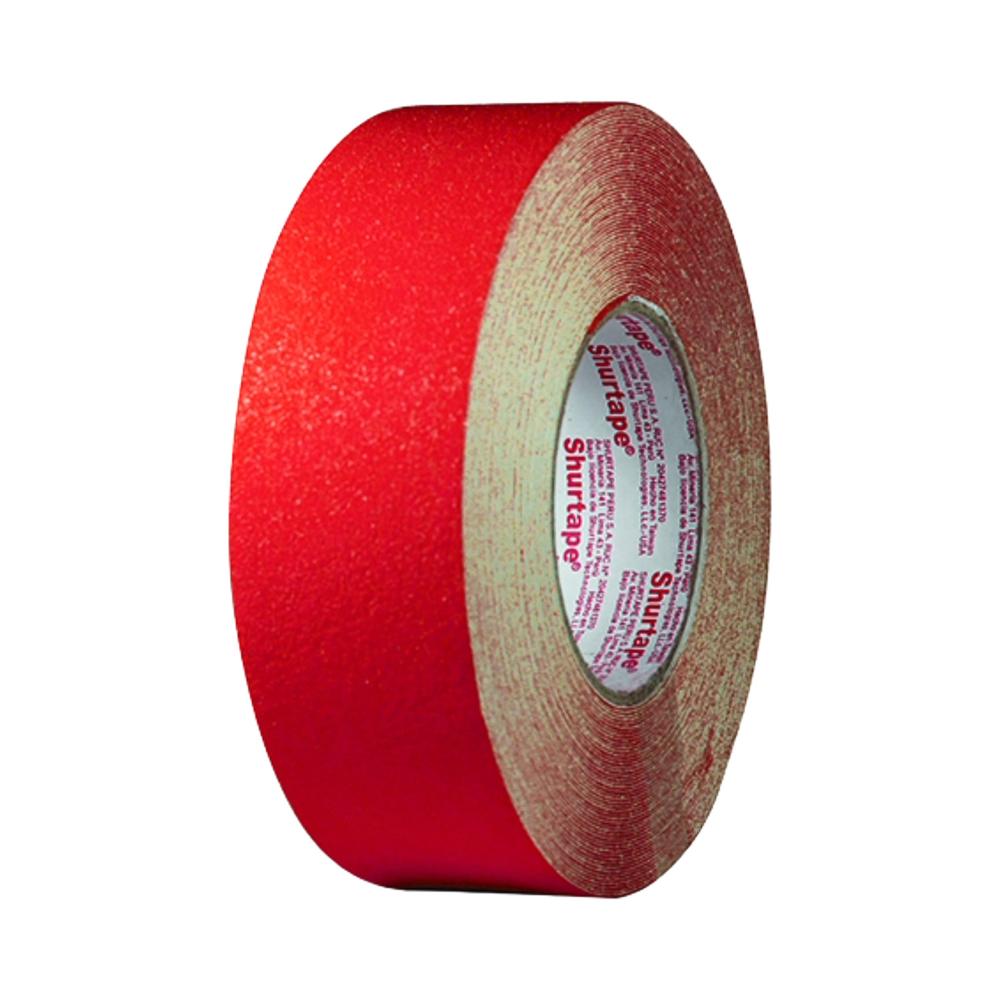 Cinta Antideslizante Rojo Extra Resistente 48mm x 18m