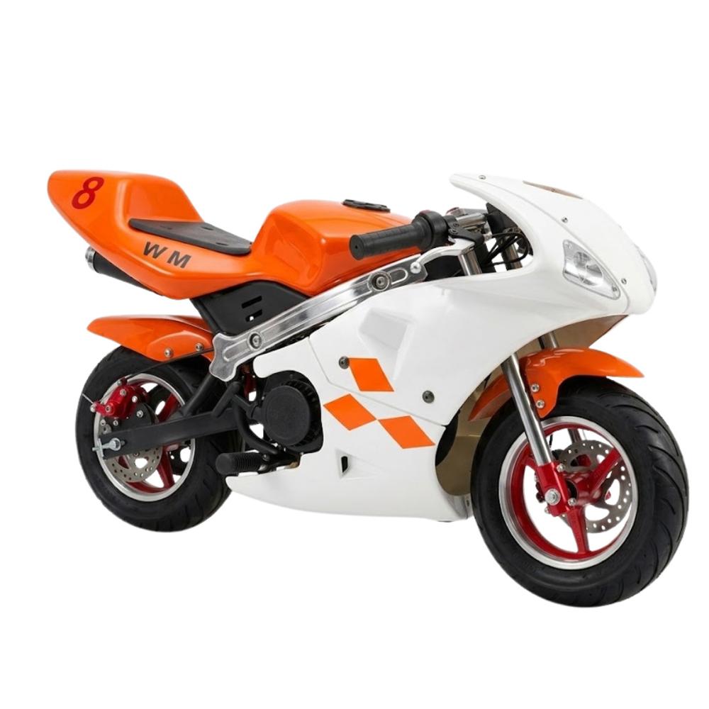 MOTOCROSS 49CC PARA NIÑOS Y NIÑAS MOTOR 2 TIEMPOS JUGUETE RECREATIVO ARMABLE  NRJB