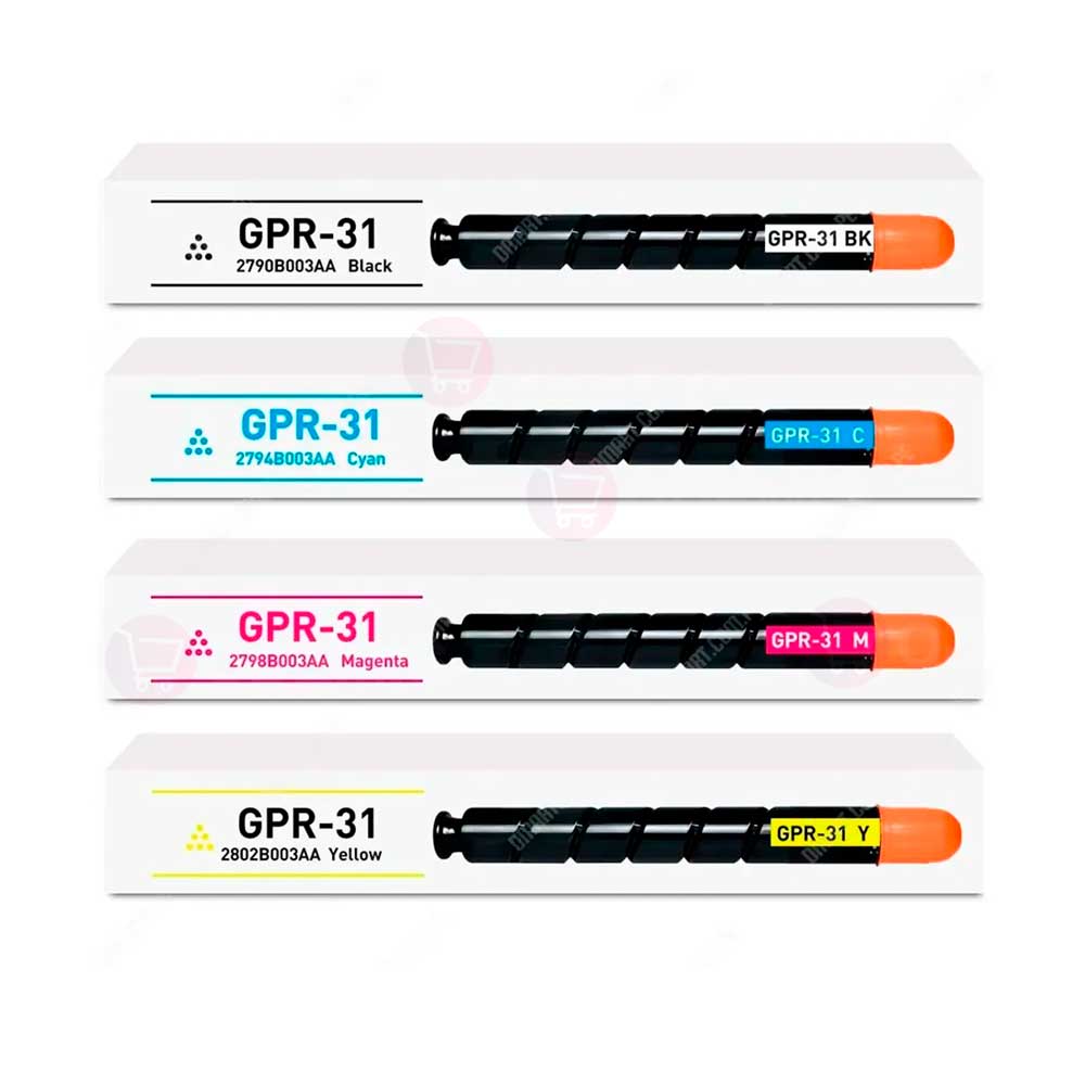 Toner Compatible Canon GPR31 Negro y colores