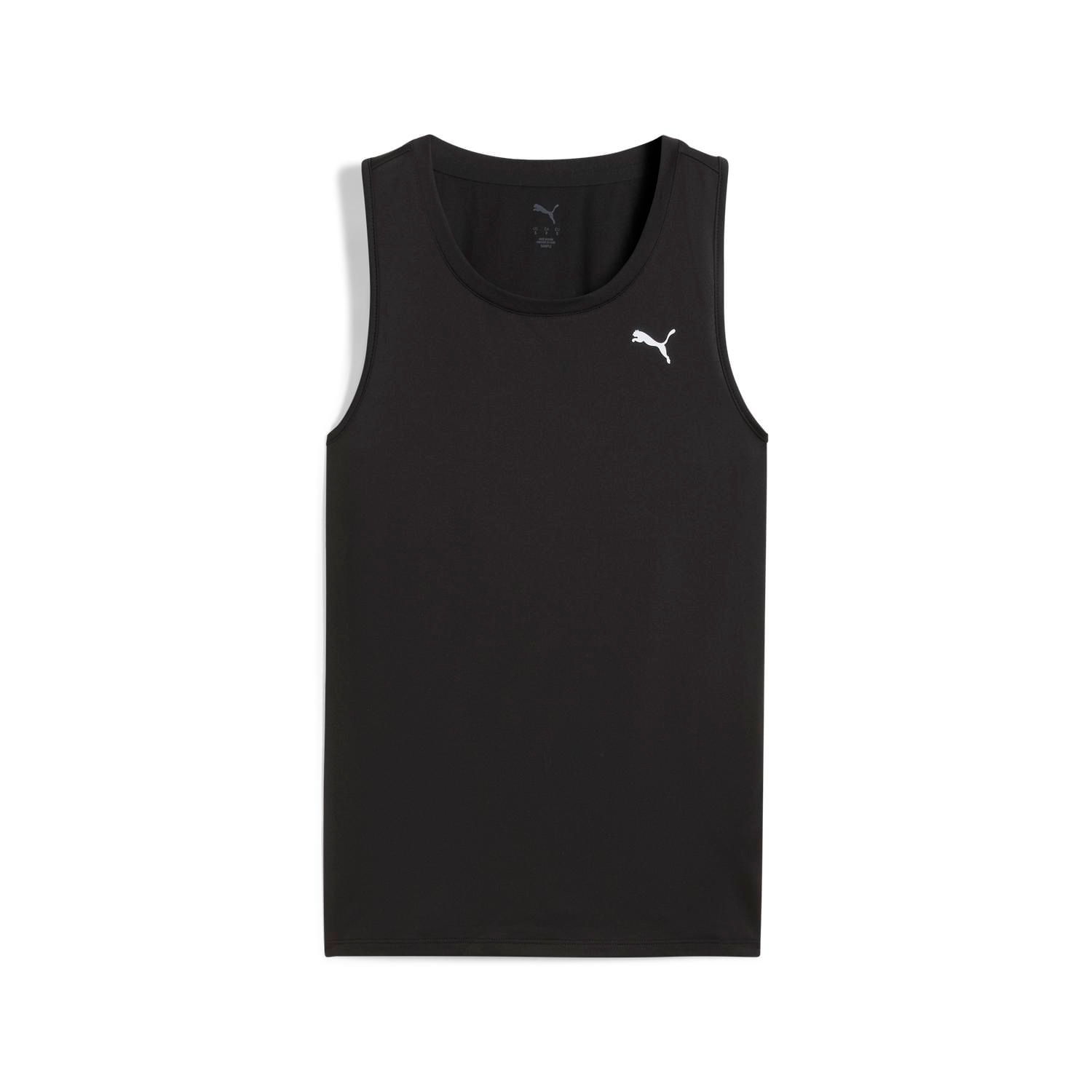 Polo Deportivo Puma Mujer Tad Essential Sleeveless Tan 525886 01 Negro