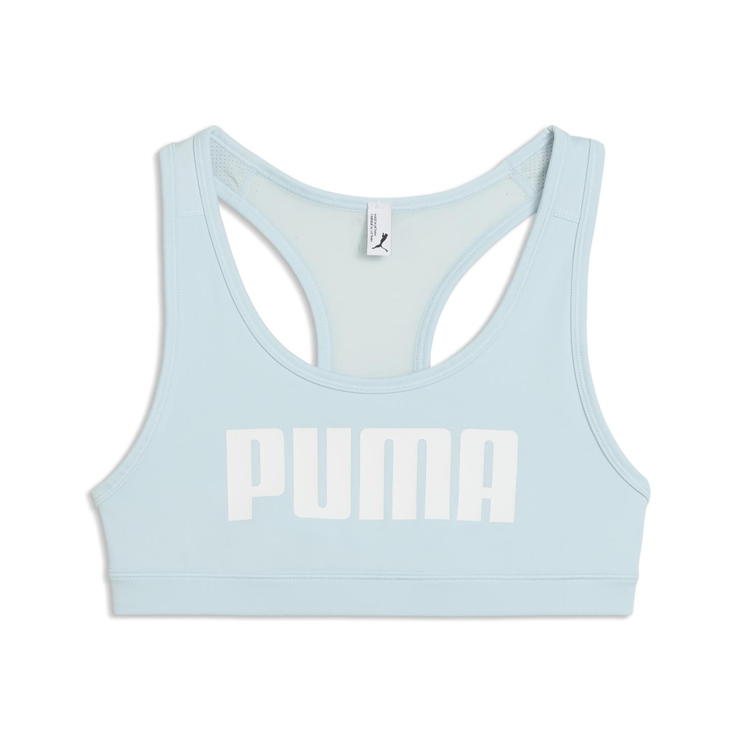 Top Deportivo Puma Mujer 4Keeps Bra Logo Mid 528154 48 Azul